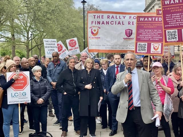 The anguish caused by unscrupulous professional advisers was etched across the faces of the participants in the Enough is Enough March for Justice, which was held in central London, says Greg Wright (Photo provided by members of the march)
