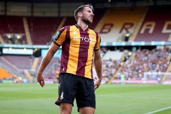 EXCITED: Bradford City left-back Liam Ridehalgh