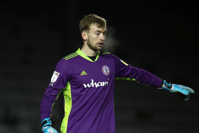 Made four saves and kept a clean sheet as Accrington beat Bristol Rovers 2-0.