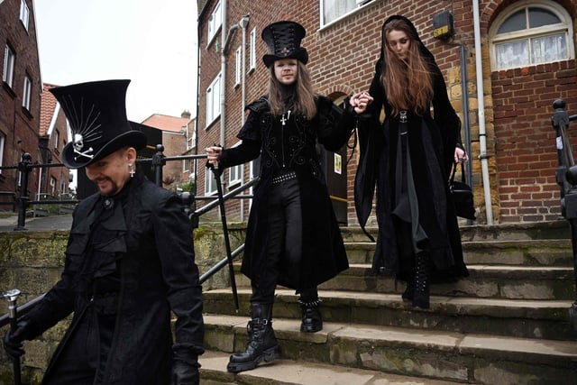 Whitby Goth Weekend is billed as “one of the world’s premier goth events”