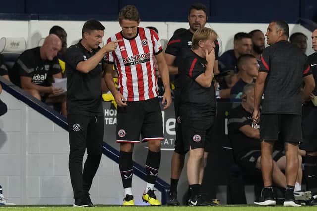 OPEN DIALOGUE:  Sheffield United manager Paul Heckingbottom has made a point of having regular discussions with his in-demand midfielder Sander Berge during the summer transfer window