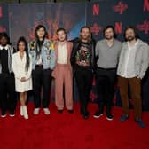 Stranger Things cast and crew. (Pic credit: Presley Ann / Getty Images)