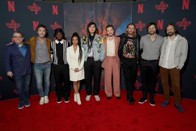 Stranger Things cast and crew. (Pic credit: Presley Ann / Getty Images)