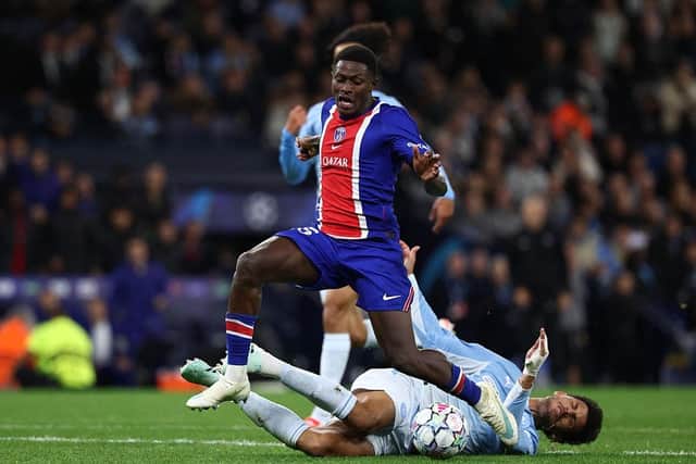 ROLE MODEL: Paris Saint-Germain's Nuno Mendes (Image: FRANCK FIFE / AFP via Getty Images)
