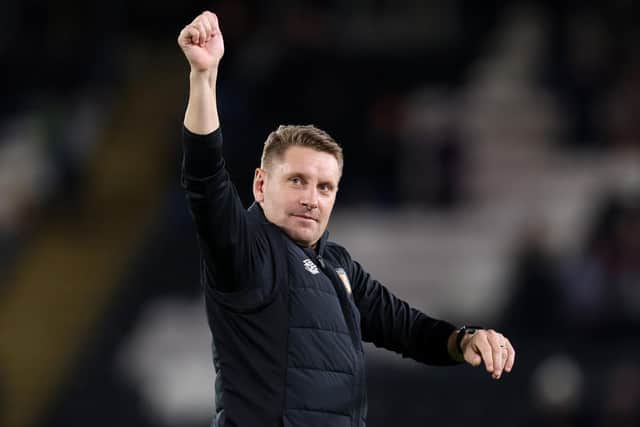 VICTORY: Andy Dawson thought he had signed off as Hull City's caretaker coach with a win on Wednesday, but he will be back in the dugout at the weekend