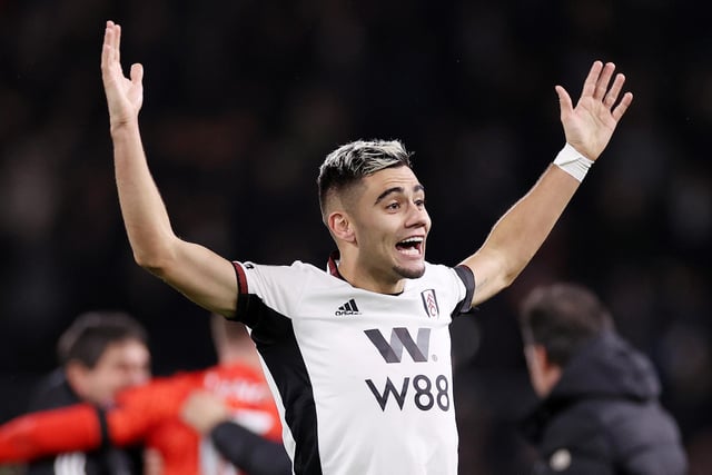 FOUR -  a fourth Fulham player in the statistical team of the week in Andreas Pereira. Something in the water by the Thames (Picture: Ryan Pierse/Getty Images)