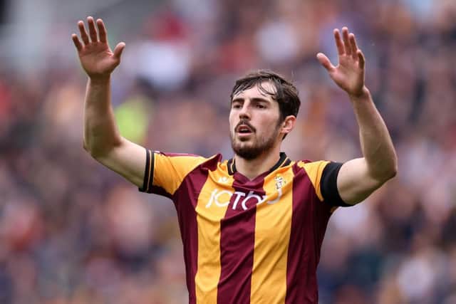 HOLDING FIRE: Bradford City centre-back Sam Stubbs is yet to be convinced on the new interpretations of the laws