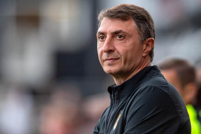 PROUD: Hull City coach Shota Arveladze says his team can take pride from their performance