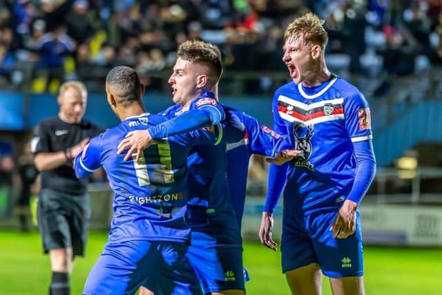 Whitby Town are set to lock horns with Bristol Rovers. Image: Brian Murfield/Whitby Town