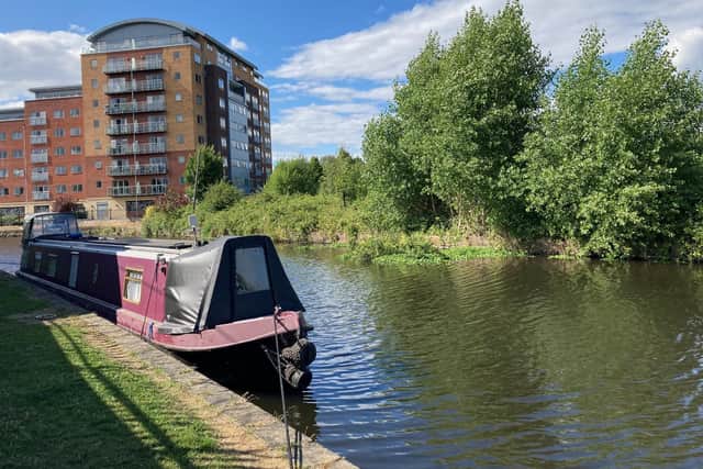 Councillors in Wakefield are to consider an application to build 30 homes, 19 business units and a nature reserve on scrub land between the river and the Calder and Hebble Navigation.