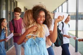 A level results will soon be revealed in England, however hugging your school mates will have to wait until the one metre social distancing measures are eased