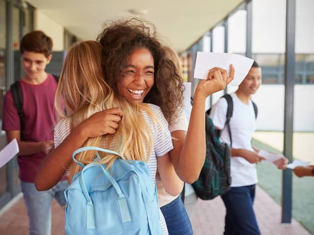 A level results will soon be revealed in England, however hugging your school mates will have to wait until the one metre social distancing measures are eased