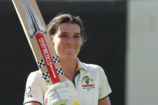 Annabel Sutherland of Australia was selected by Northern Superchargers Women's team for The Hundred (Picture: Paul Kane/Getty Images)