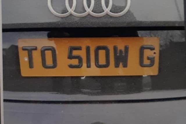 Yorkshire driver ticketed for ‘to slow G’ number plate as police joke they weren’t
