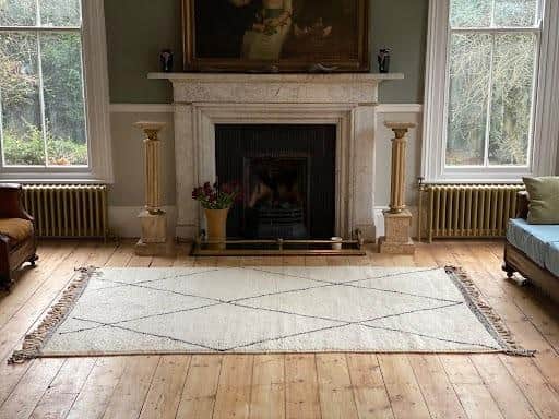 Opening offer on showroom’s contemporary and traditional handmade rugs. Picture – supplied.