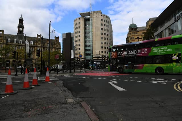 Leeds city centre pictured in 2024. PIC: Jonathan Gawthorpe