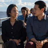 Greta Lee as Nora and Teo Yoo as Hae Sung in Past Lives. Picture: Twenty Years Rights/A24 Films/Jon Pack.
