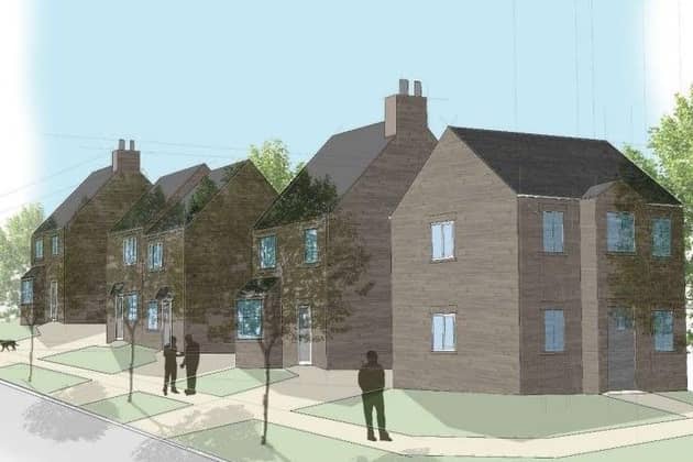 An example street proposed for the land off Roslyn Avenue, Netherton. Credit: KCS Development Ltd