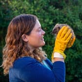 Emma Farley, 45, of Knapton Lane, York, runs a hedgehog rescue centre and jewellery business. Picture: James Hardisty.
