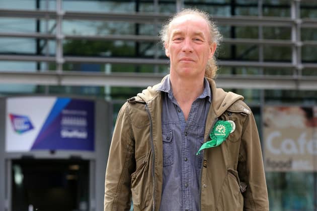 Douglas Johnson of the Sheffield Green Party. Picture: Chris Etchells