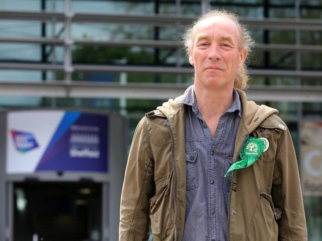 Douglas Johnson of the Sheffield Green Party. Picture: Chris Etchells