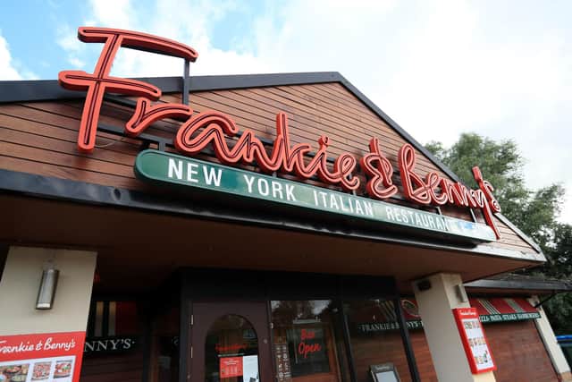 Picture shows a Frankie and Benny's restaurant. The Restaurant Group (TRG) has agreed a deal to sell its leisure business, which includes the Frankie and Benny's and Chiquito chains, to rival Big Table Group. Picture: Mike Egerton/PA Wire