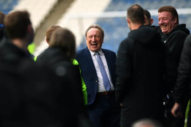 TRUST: Huddersfield Town manager Neil Warnock says his players are listening to him