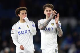Joe Rodon has recently been partnered by Ethan Ampadu in the heart of Leeds United's defence. Image: Clive Brunskill/Getty Images