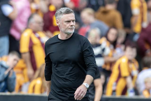 Bradford City manager Graham Alexander. (Picture: Tony Johnson)