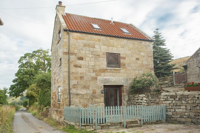 This two bedroom barn in Farndale comes with mod cons, including a ground source heat pump