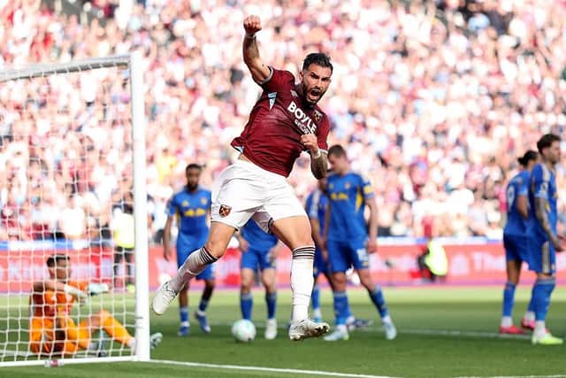 BREAKTHROUGH: Taty Castellanos opens the scoring for West Ham United (Image: Richard Pelham/Getty Images)