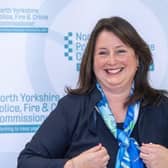 North Yorkshire police, fire and crime commissioner Zoe Metcalfe