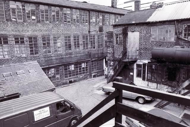 Leah's Yard, Cambridge Street, Sheffield, 1989.