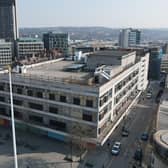 The former John Lewis building in Sheffield has been given Grade II listed status.