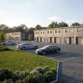 The Yorkshire industrial and logistics team of property consultancy Knight Frank has been appointed to market a new industrial development by the M62 in Huddersfield. Work is now well advanced on the transformation of the derelict Wappy Spring Inn in Lindley Moor Road into 13  industrial units with office space. (Photo supplied by Knight Frank)