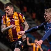 Andy Cook scored another two goals against Gillingham but it wasn't enough to earn Bradford City victory (Picture: Bruce Rollinson)