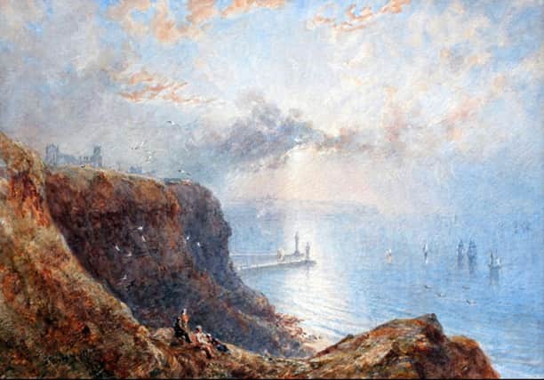 'The East Cliff, Whitby’ by George Weatherill, known as the Turner of the North