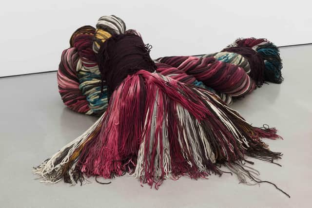 Artist Sagarika Sundaram's Rope on display at the Henry Moore Institute, Leeds. Picture: Rob Harris