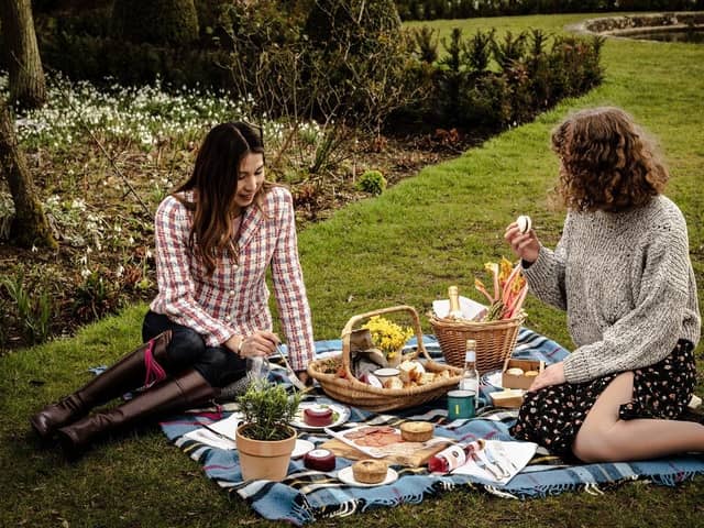 A picnic set up at the stately home. (Pic credit: Castle Howard)