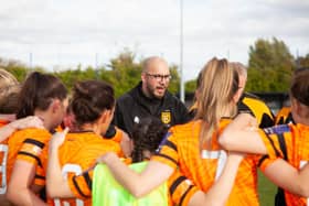 COACH: Chris Hames was put in charge of Hull City Ladies in the summer, but has now had his role exapnded
