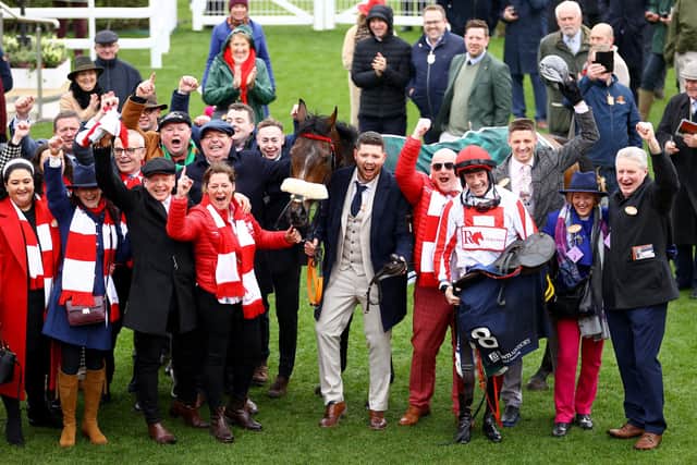 Can the Real Whacker step up to Gold Cup glory on his return to Cheltenham (Picture: Michael Steele/Getty Images)