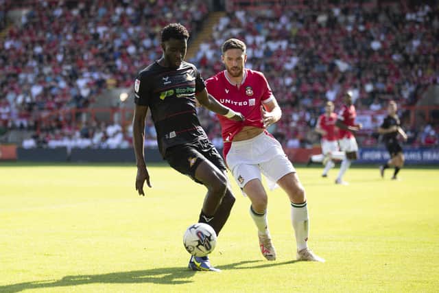 Mo Faal impressed for Doncaster Rovers. Image: Jess Hornby/Getty Images