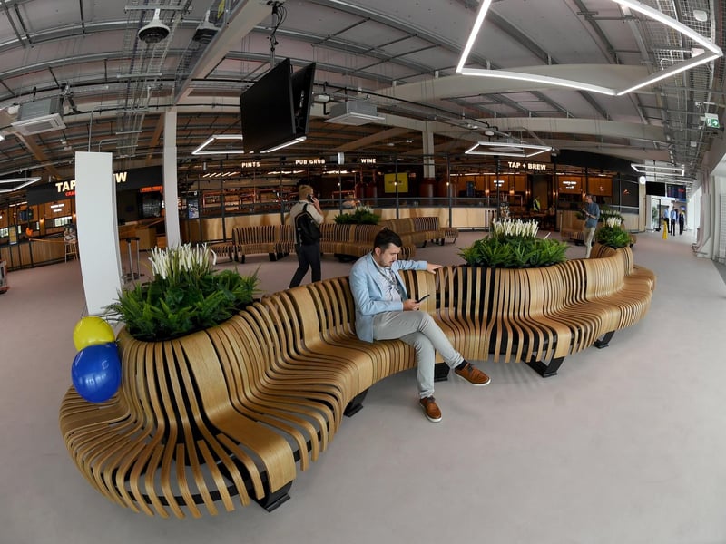 New Terminal at Leeds Bradford Airport.Picture taken by Yorkshire Post Photographer Simon Hulme 16th June 2025