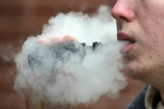 Health campaigners are calling for an excise tax on disposable vapes to stop children from being able to buy them for less than £5. Picture: Nicholas.T.Ansell/PA Wire