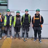 The Carpentry and Joinery apprentices at Taylor Wimpey North Yorkshire 