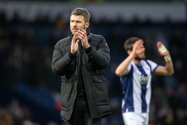 Middlesbrough manager Michael Carrick after the Sky Bet Championship match at The Hawthorns, West Bromwich. Picture: Ian Hodgson/PA