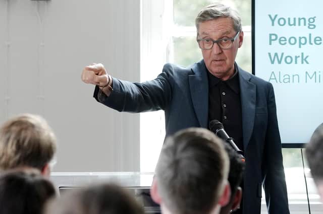 Alan Milburn speaks to the media on the publication of his report into Young People and Work. PIC: Jeff Moore/PA Wire