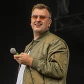Jon McClure of Reverend and the Makers, performing at Tramlines festival in Sheffield. Picture: Scott Antcliffe