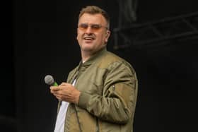 Jon McClure of Reverend and the Makers, performing at Tramlines festival in Sheffield. Picture: Scott Antcliffe