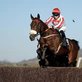 Favourite track: Gavin Sheehan riding The Real Whacker on their way to winning The mallardjewellers.com Novices' Chase at Cheltenham Racecourse in November 2022.(Photo by Alan Crowhurst/Getty Images)